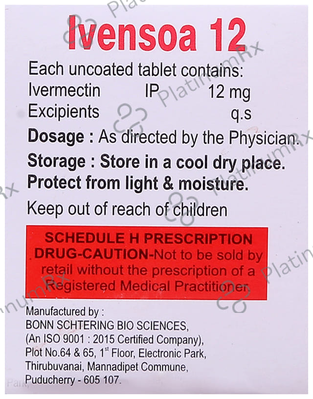 Ivensoa 12mg Tablet