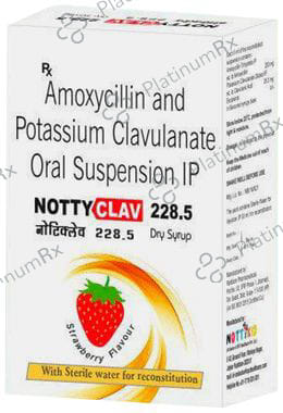 Notty Clav 228.5 Dry Syrup Strawberry