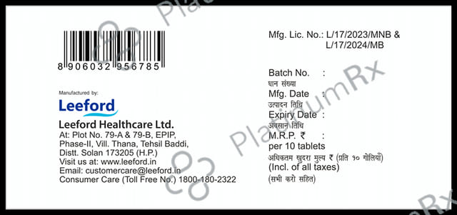 Anxipam 0.5mg Tablet MD 10s