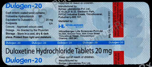 Dulogen 20 Tablet