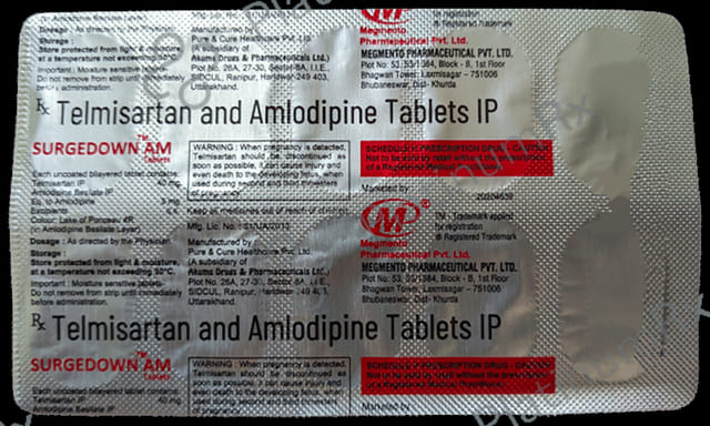 Surgedown AM Tablet 10s