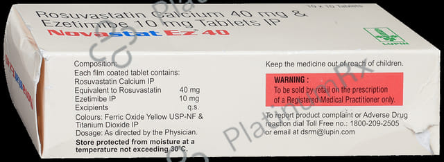 Novastat EZ 40/10mg Tablet 10s