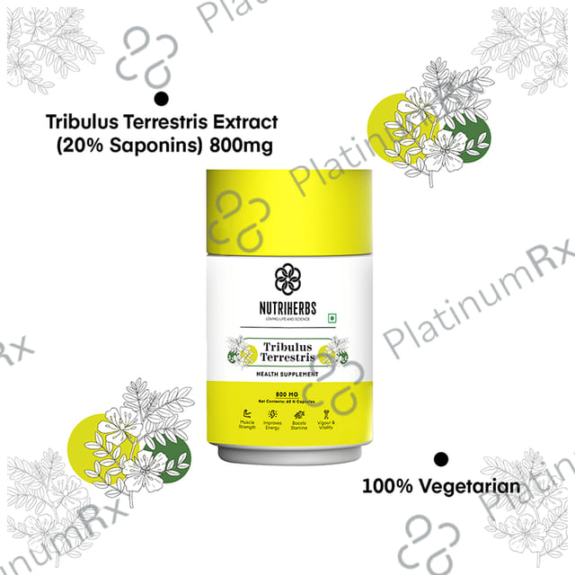Nutriherbs Tribulus Terrestris 800mg Capsule