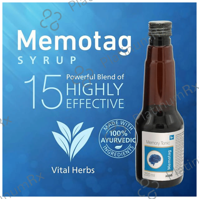 Memotag Memory Tonic (200ml Each) 1 Bottle