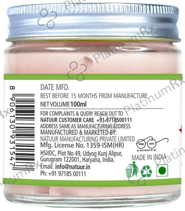 Natuur Rose, Lavender & Yang Yang Moisturiser 100ml