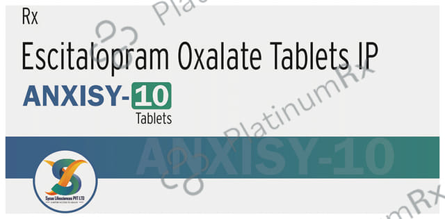 Anxisy 10mg Tablet 10s