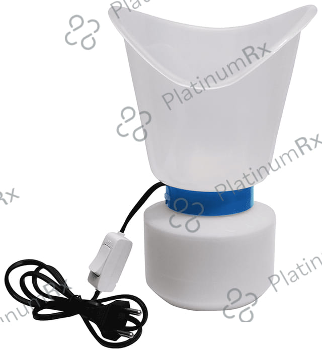 Vertical Console Steamer for Cold and Cough with Switch - Face Steamer Machine - Steam Inhaler