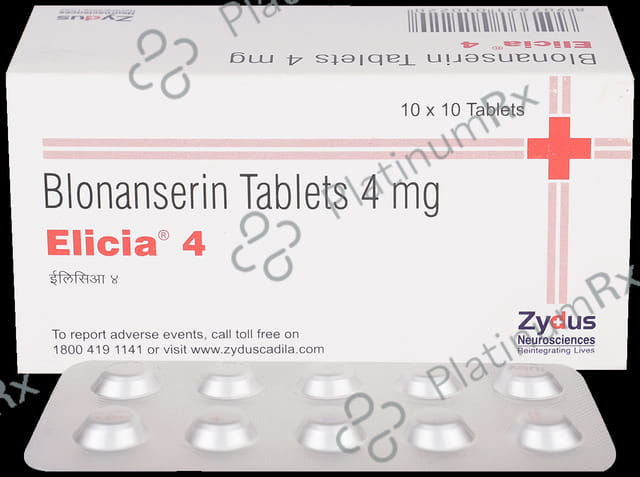 Elicia 4mg Tablet 10s
