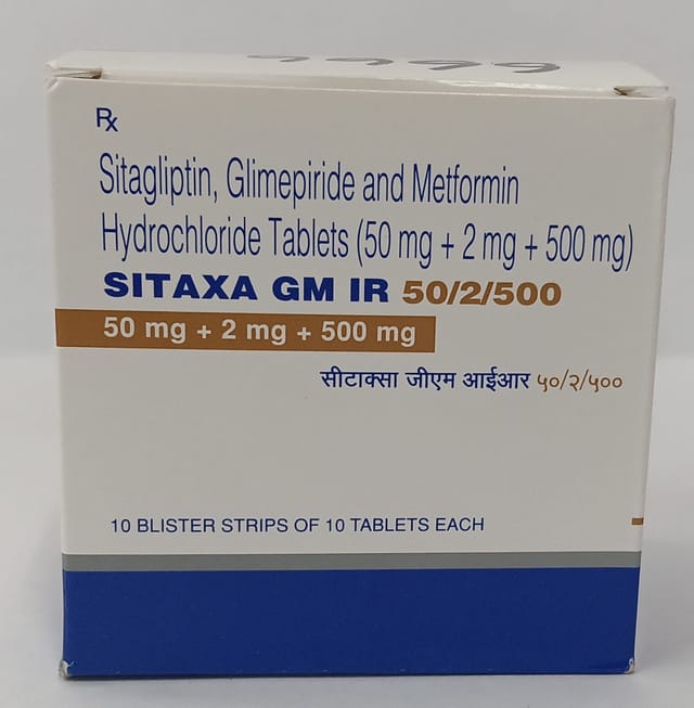 Sitaxa GM IR 2mg Tablet 10s