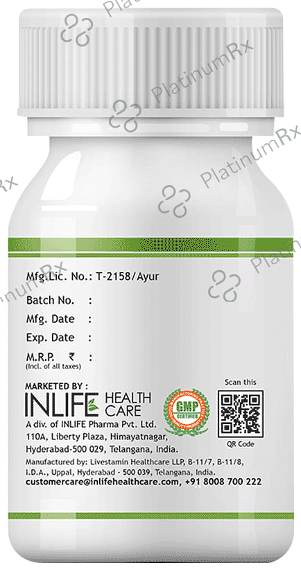 Inlife Garcinia Cambogia (60% HCA) 1200mg Per Serving Vegetarian Capsules