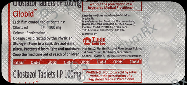 Cilobid 100mg Tablet 10s