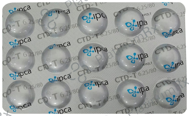CTD T 6.25/80mg Tablet 15s