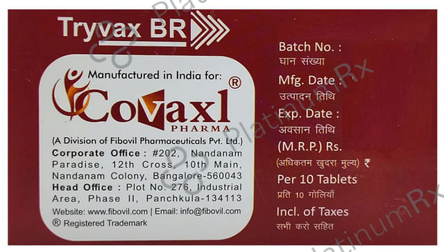 Tryvax BR Tablet 10s