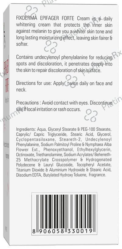 Fixderma Epifager Forte Whitening Cream