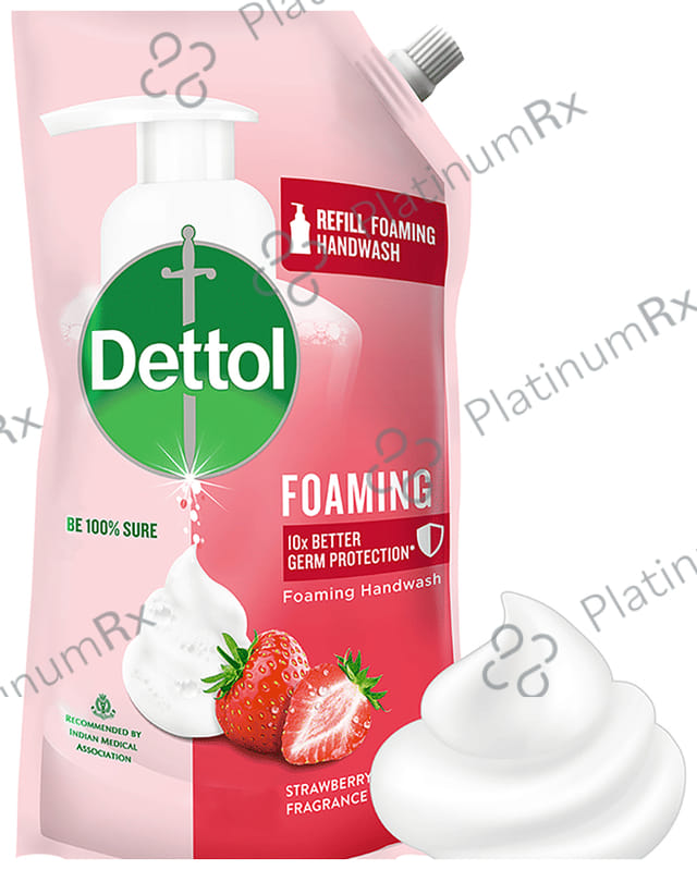 Dettol Strawberry Fragrance Refill Foaming Handwash 700ml