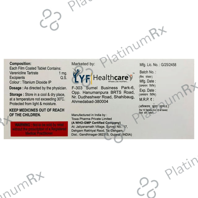Nocrav 1mg Tablet