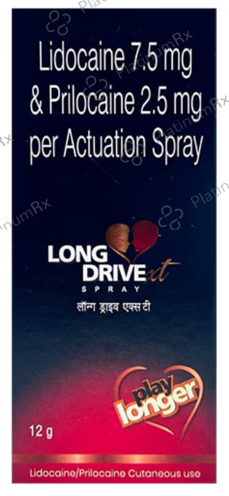 Long Drive XT 7.5/2.5mg Spray 12gm