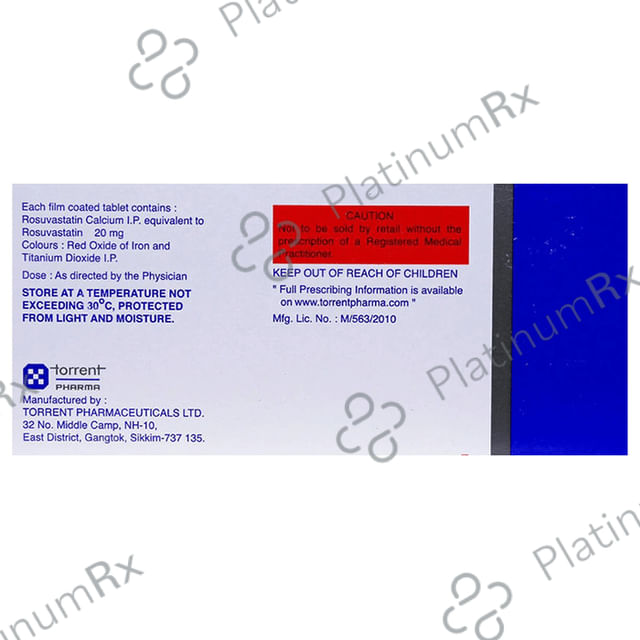 Rozucor 20mg Tablet 10s