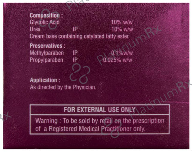 Logifeel Glycolic Acid & Urea Cream 100gm