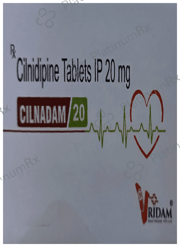 Cilnadam 20mg Tablet 10s