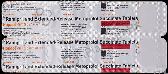 Hopace MT 25/2.5mg Tablet 7s