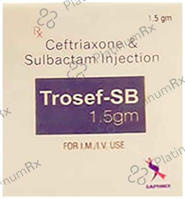 Trozone-SB 1.5gm Injection