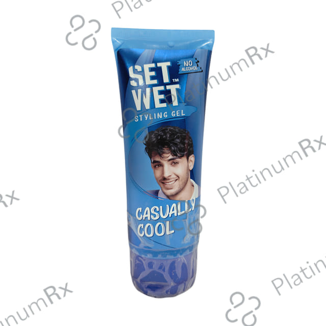 Set Wet Cool Hold Styling Hair Gel
