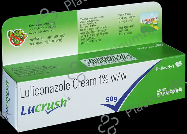 Lucrush 1% Cream 50gm