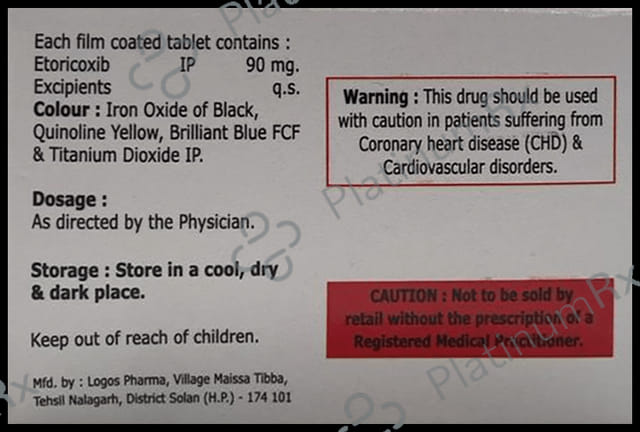 Ethicox 90mg Tablet