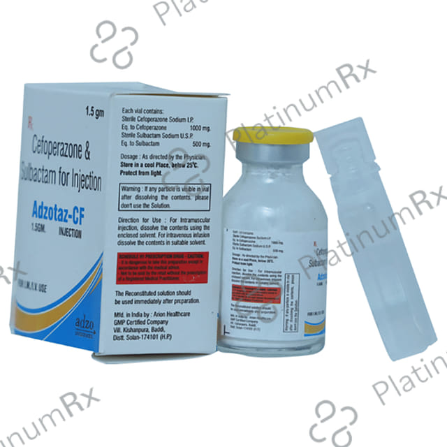 Adzotaz CF1000/500mg Injection 1s