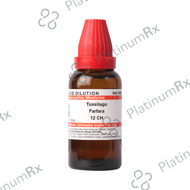 Dr Willmar Schwabe India Tussilago Farfara Dilution 12 CH