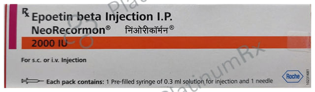 Neo Recormon 2000IU Injection Injection