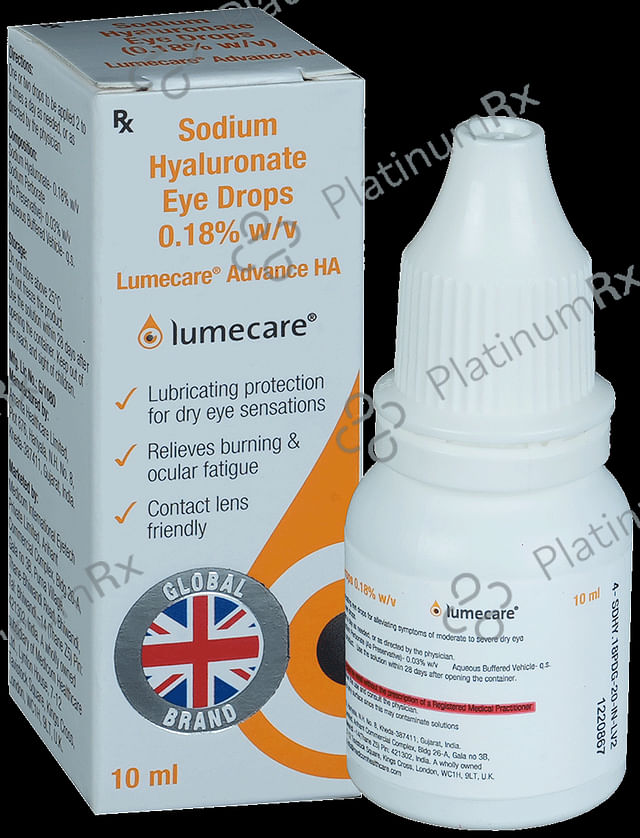Lumecare Advance HA Eye Drop