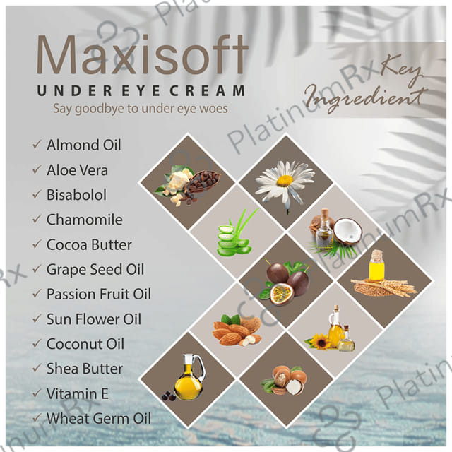 Maxisoft Under Eye Cream 30gm