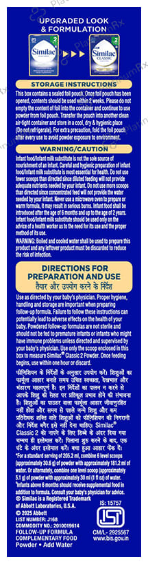 Similac Follow Up Formula Stage 2 Refill Powder 400gm