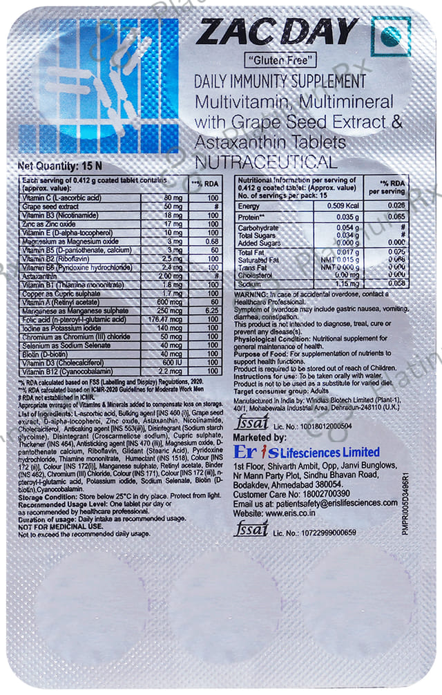 Zac Day Tablet