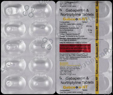 Gabceon NT 300/10mg Tablet 10s