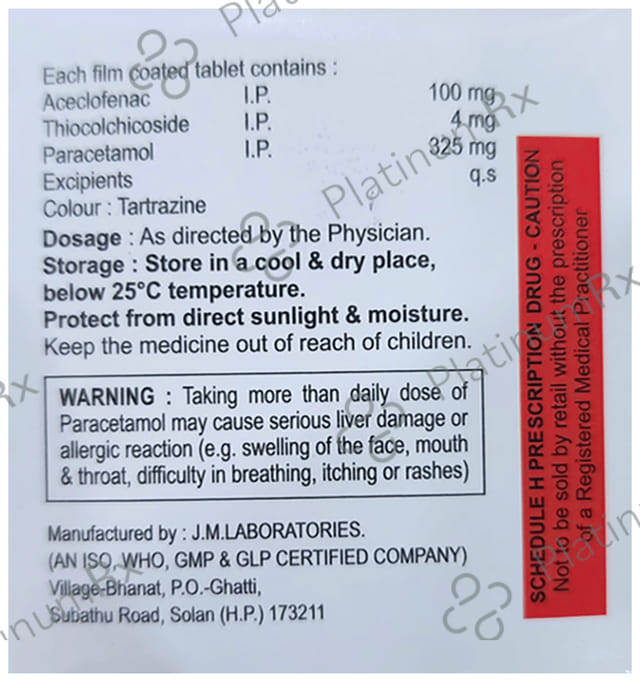 Clowefen TH 4 Tablet 10s
