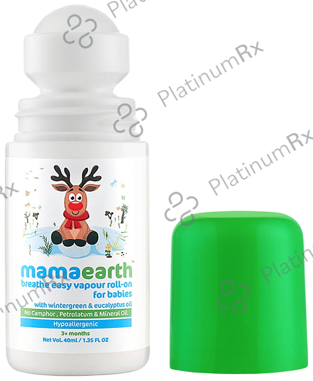 Mamaearth Natural Breathe Easy Vapour Roll-On for Babies