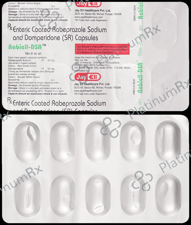 Rabiell DSR Capsule 10s