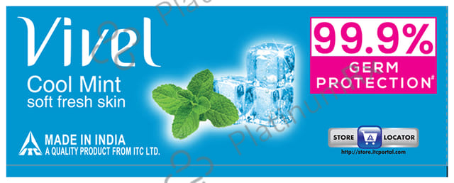 Vivel Cool Mint Soap (150gm Each)