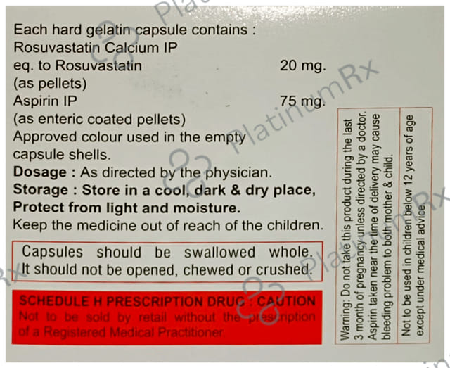 Rosedeep A 20mg/75mg Capsule