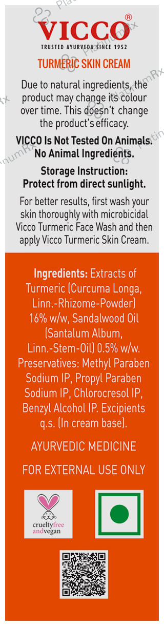 Vicco Turmeric Skin Cream 70 gm