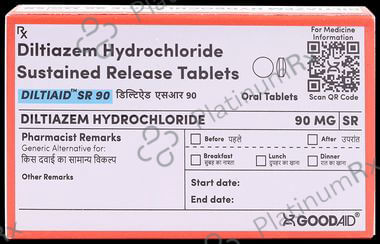 Diltiaid SR 90 Tablet