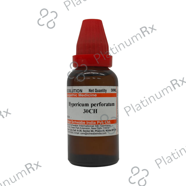 Dr Willmar Schwabe India Hypericum Perforatum Dilution 30 CH
