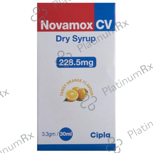 Novamox CV 228.5mg Dry Syrup 30ml