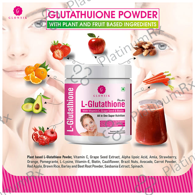 Glowsik L Glutathione Powder 300gm