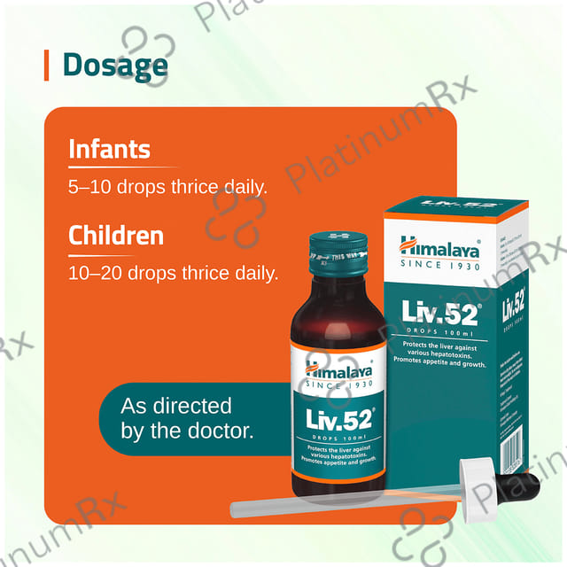 Himalaya Liv 52 Oral Drops 100ml