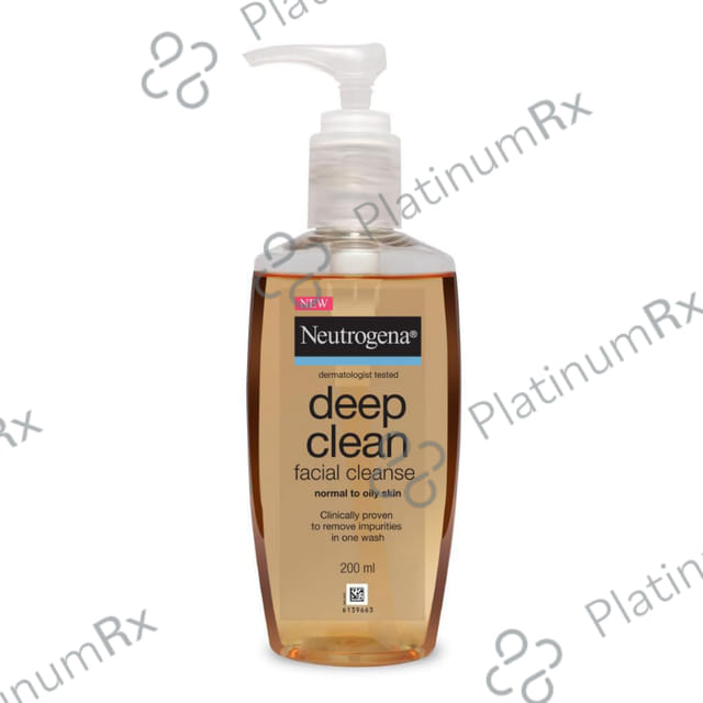 Neutrogena Deep Clean Facial Cleanser 200ml