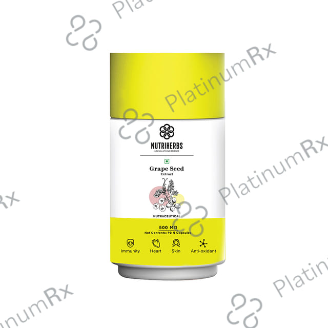 Nutriherbs Grapes Seed Extract 500mg Capsule